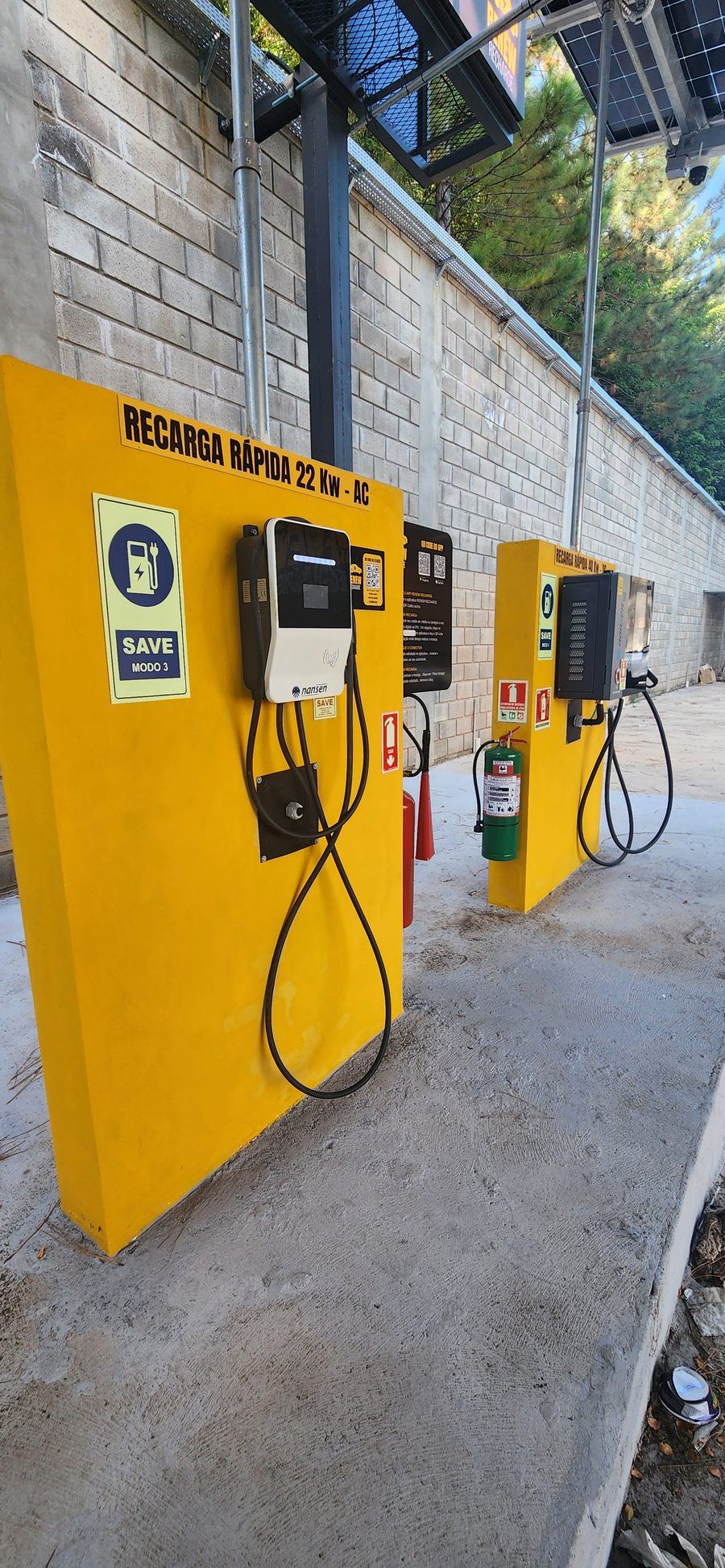 Postos de recarga rápida Renew Recharge