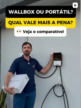 Wallbox ou carregador portátil: qual vale mais a pena?