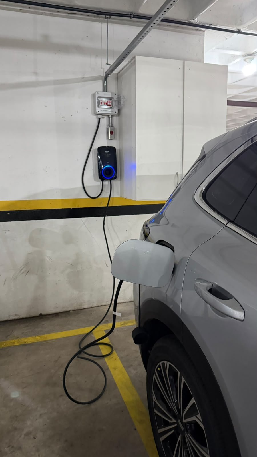 Quadro de infraestrutura elétrica dimensionado para condomínio