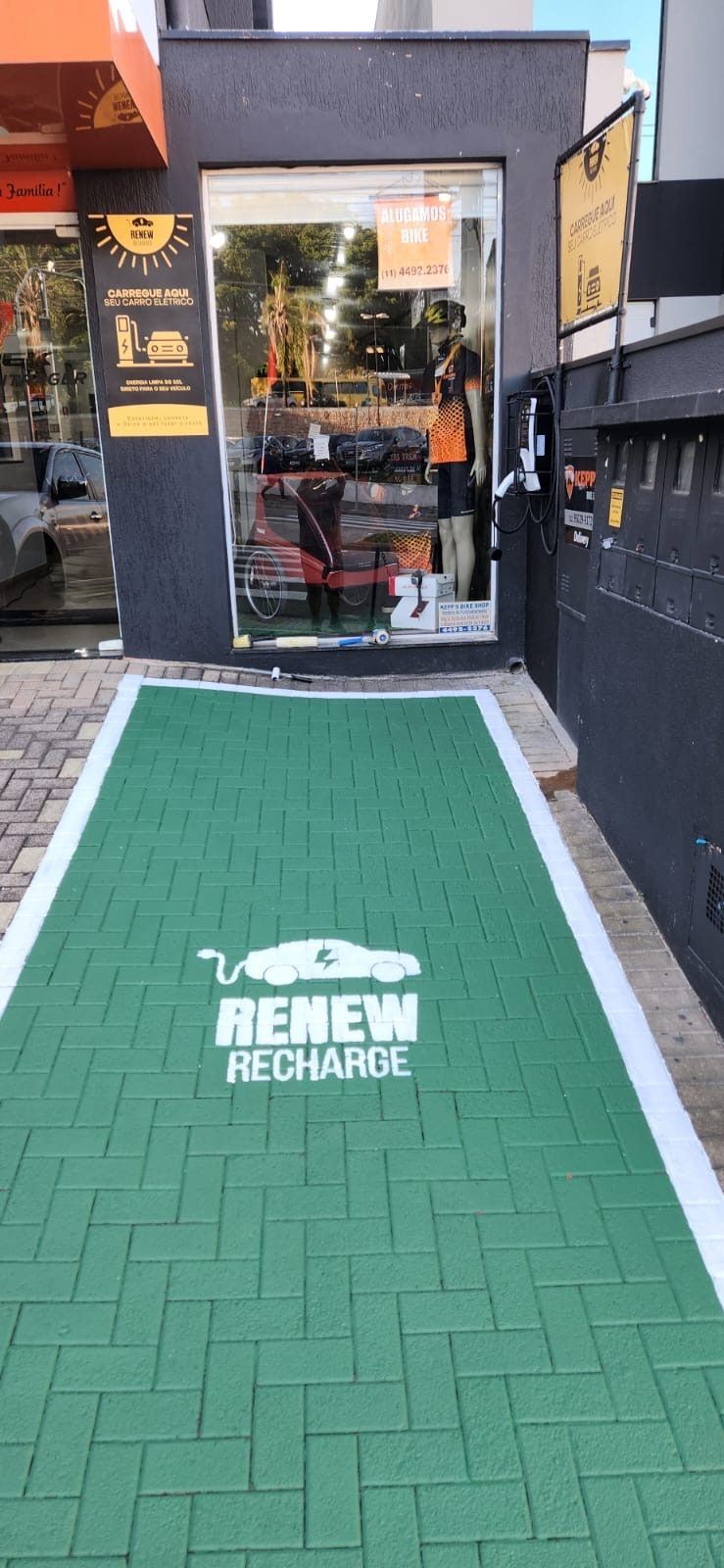 Eletroposto Renew Recharge em Kepp's Bike Shop