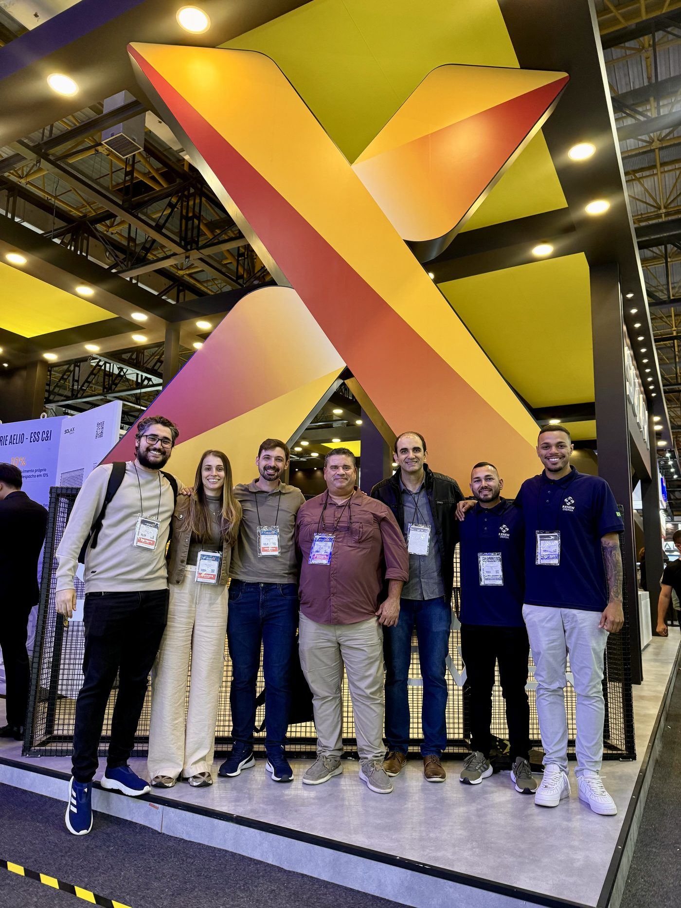 Equipe da Renew Energia na Intersolar South America 2026