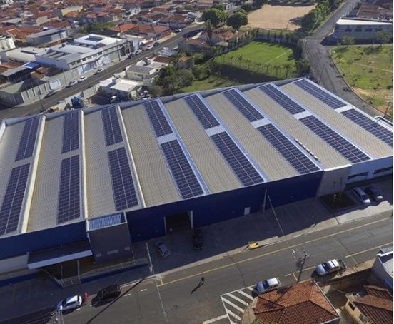 Energia solar industrial
